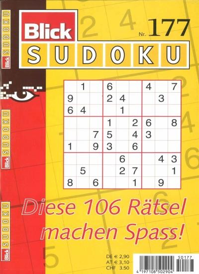BLICK SUDOKU 177/2020