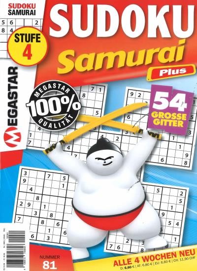 SUDOKU SAMURAI PLUS 81/2026