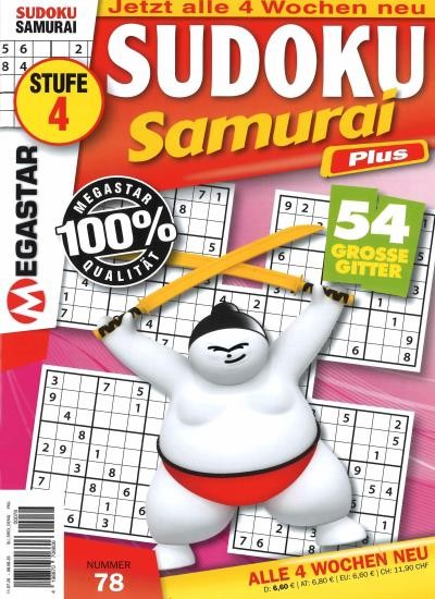 SUDOKU SAMURAI PLUS 78/2026