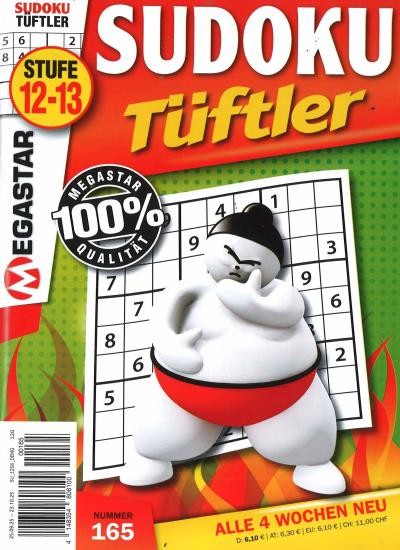 SUDOKU TÜFTLER 165/2025