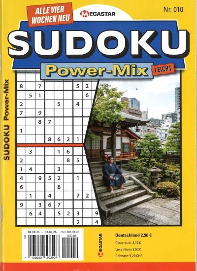 SUDOKU POWER MIX LEICHT 10/2026