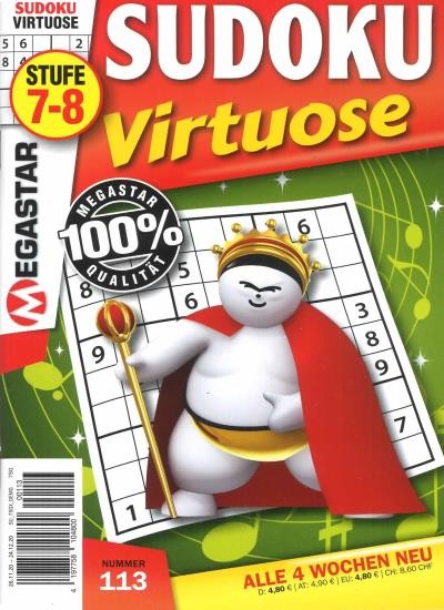 SUDOKU VIRTUOSE 113/2020