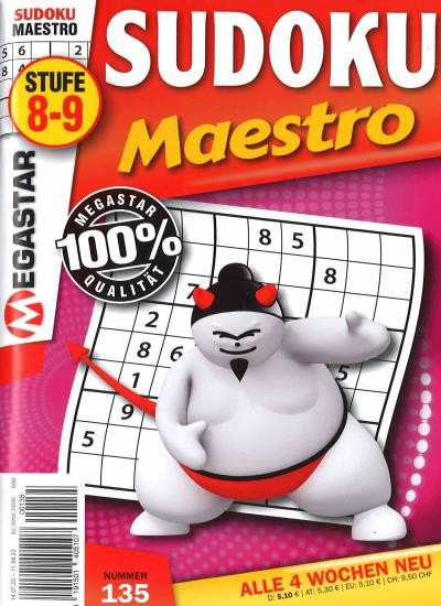 SUDOKU MAESTRO 135/2022