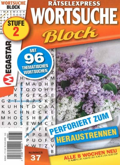 WORTSUCHE BLOCK 37/2022