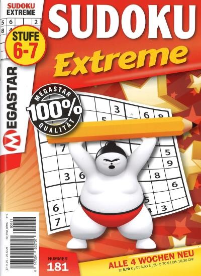 SUDOKU EXTREME 181/2025