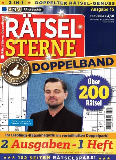 RÄTSEL STERNE DOPPELBAND 15/2026