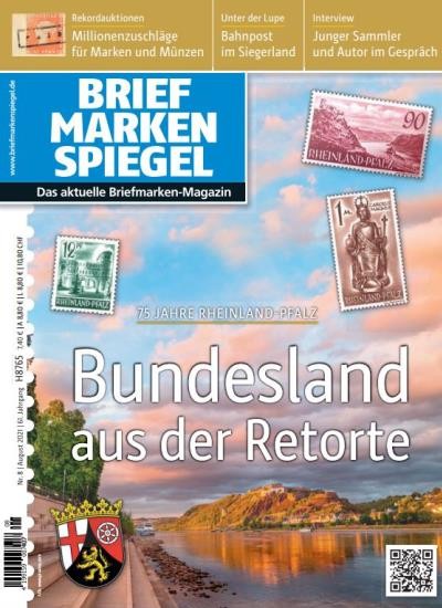 BRIEFMARKEN SPIEGEL 8/2021