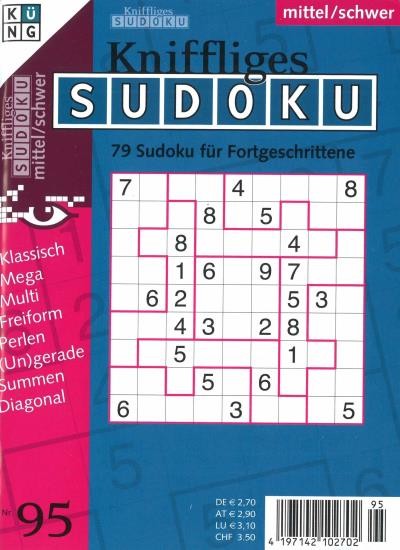 KNIFFLIGES SUDOKU 95/2020