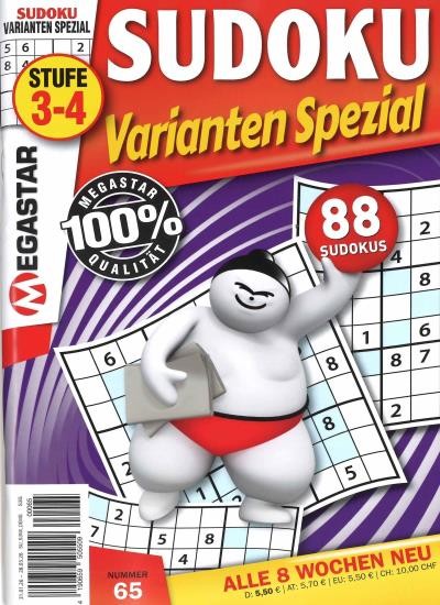 SUDOKU VARIANTEN SPEZIAL 65/2026