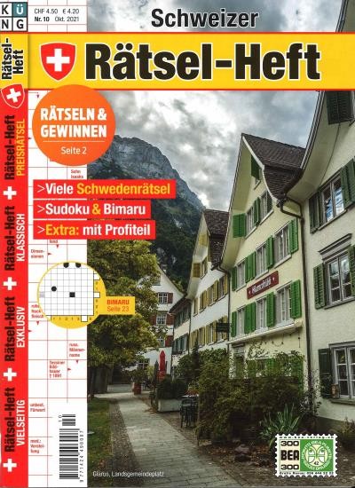 SCHWEIZER RÄTSEL-HEFT 10/2021