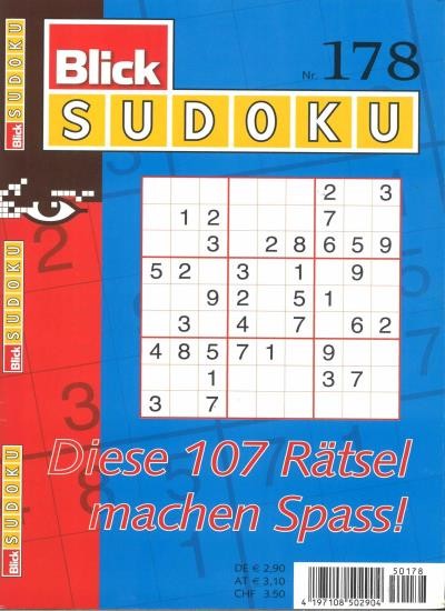 BLICK SUDOKU 178/2020
