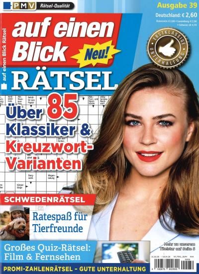 AUF EINEN BLICK RÄTSEL 39/2026