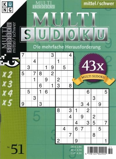 MULTI SUDOKU 51/2021