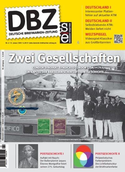 DBZ DEUTSCHE BRIEFMARKEN-ZEITUNG 4/2020