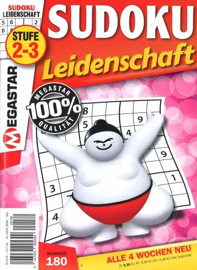 SUDOKU LEIDENSCHAFT 180/2025