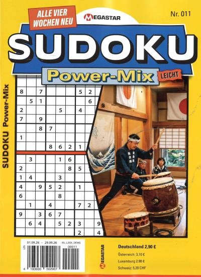 SUDOKU POWER MIX LEICHT 11/2026