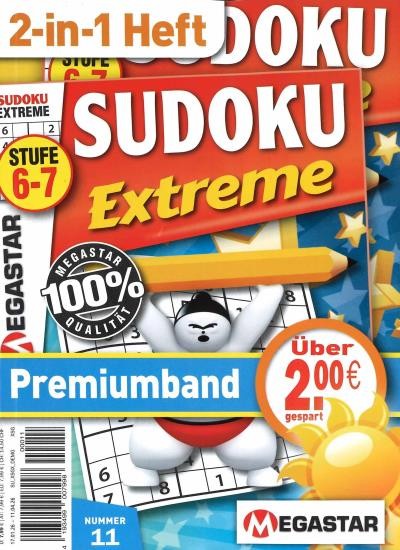 SUDOKU EXTREME PREMIUMBAND 11/2026
