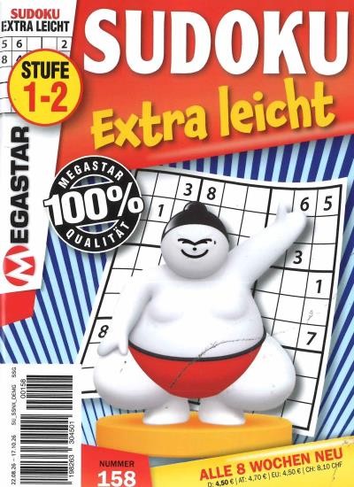 SUDOKU EXTRA LEICHT 158/2026