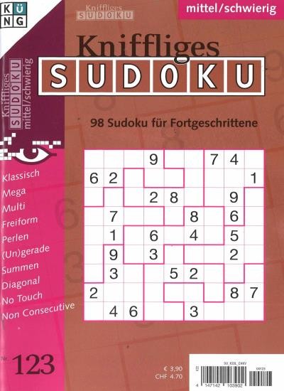 KNIFFLIGES SUDOKU Abo