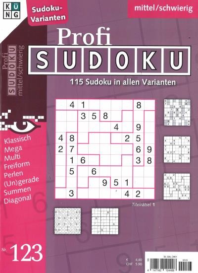 PROFI SUDOKU Abo