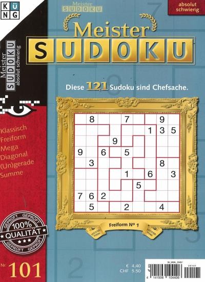 MEISTER SUDOKU Abo