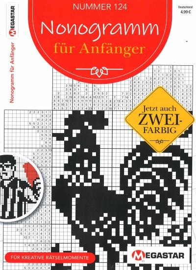 NONOGRAMM FÜR ANFÄNGER 124/2025