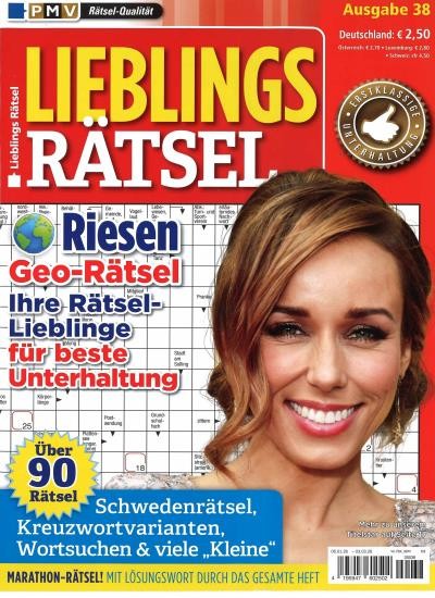 LIEBLINGS RÄTSEL 38/2026