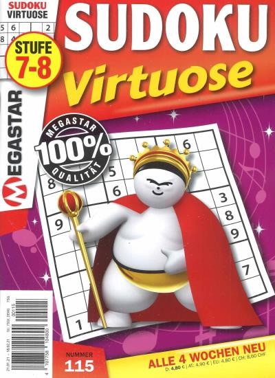 SUDOKU VIRTUOSE 115/2021