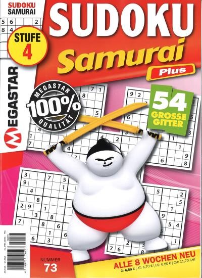 SUDOKU SAMURAI PLUS 73/2026