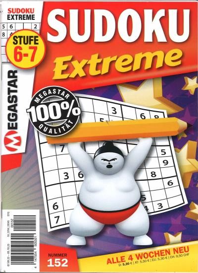 SUDOKU EXTREME 152/2023
