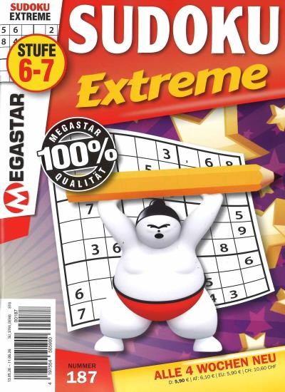 SUDOKU EXTREME 187/2026