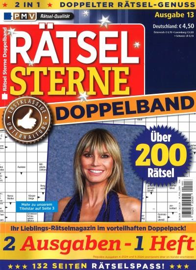 RÄTSEL STERNE DOPPELBAND 13/2025