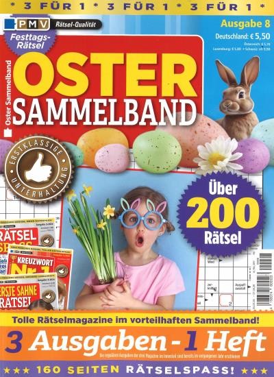 FESTTAGSRÄTSEL SAMMELBAND 8/2025