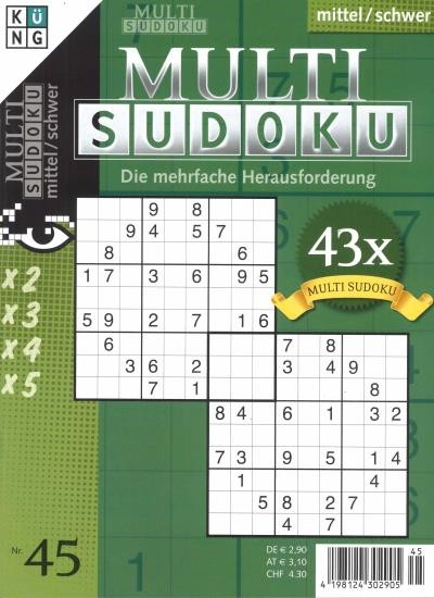 MULTI SUDOKU 45/2020