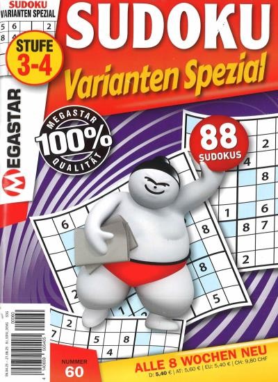 SUDOKU VARIANTEN SPEZIAL Abo