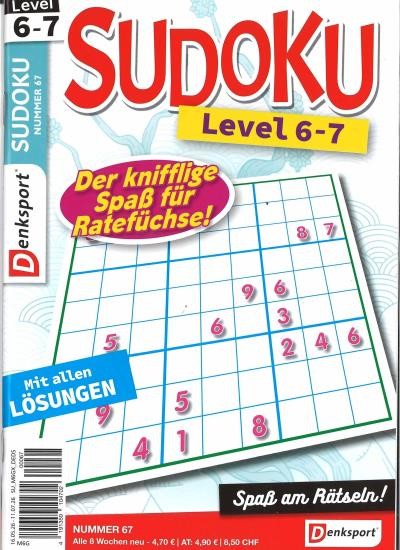 SUDOKU LEVEL 6-7 67/2026
