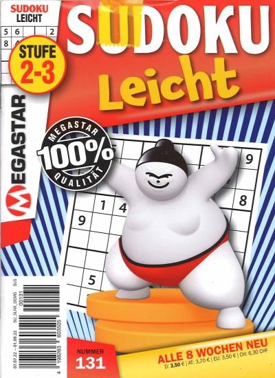SUDOKU LEICHT 131/2022