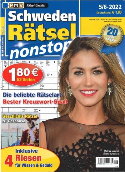 SCHWEDENRÄTSEL NONSTOP 6/2022