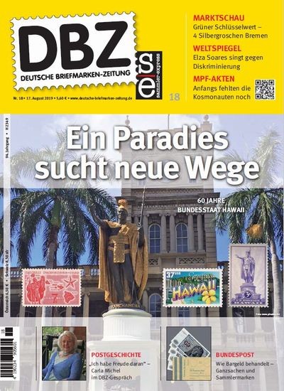 DBZ DEUTSCHE BRIEFMARKEN-ZEITUNG 18/2019