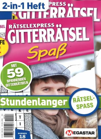 GITTERRAETSEL SPASS PREMIUMBAND 18/2026