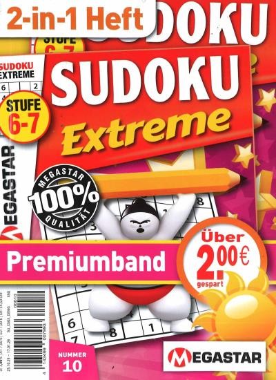 SUDOKU EXTREME PREMIUMBAND 10/2025