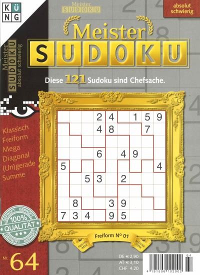 MEISTER SUDOKU 64/2018