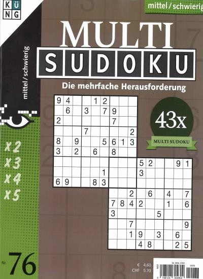 MULTI SUDOKU 76/2026