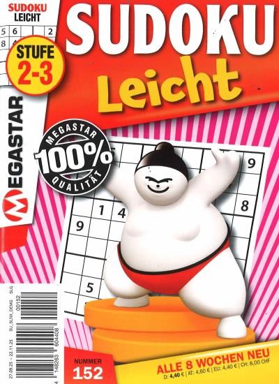 SUDOKU LEICHT 152/2025