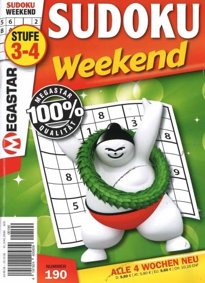 SUDOKU WEEKEND 190/2026