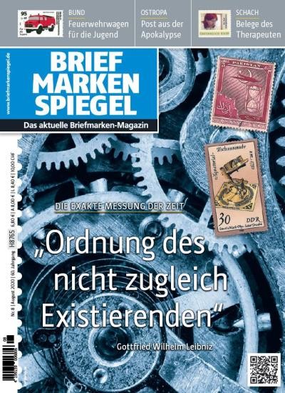 BRIEFMARKEN SPIEGEL 8/2020