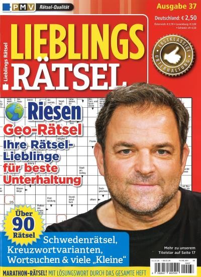 LIEBLINGS RÄTSEL 37/2025