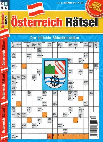 ÖSTERREICH RÄTSEL 12/2021