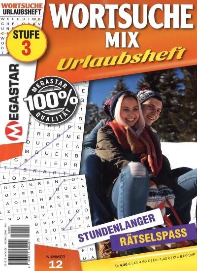 WORTSUCHE MIX URLAUBSHEFT 12/2026