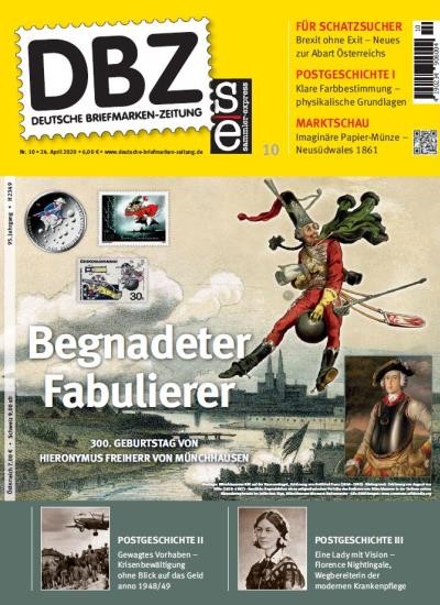 DBZ DEUTSCHE BRIEFMARKEN-ZEITUNG 10/2020